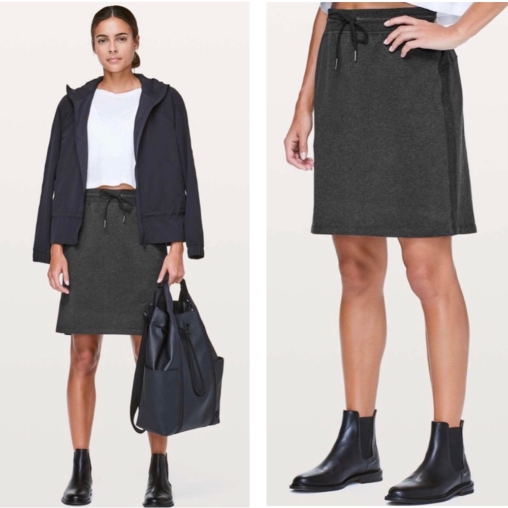 Lululemon 2 Start Anew Terry Mini Skirt